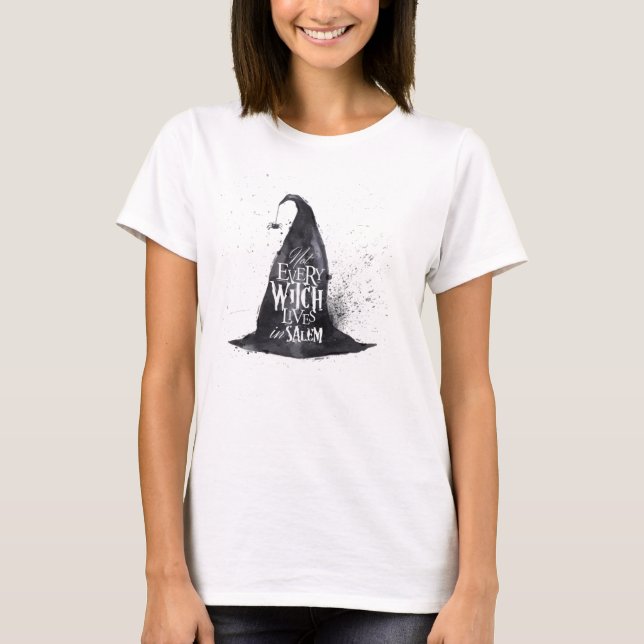 Nicht jede Hexe lebt in Salem T-Shirt (Vorderseite)