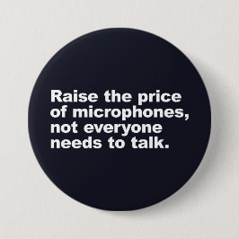 Nicht jeder muss reden button