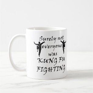 Nicht jeder war Kung Fu im Kampf gegen Tasse