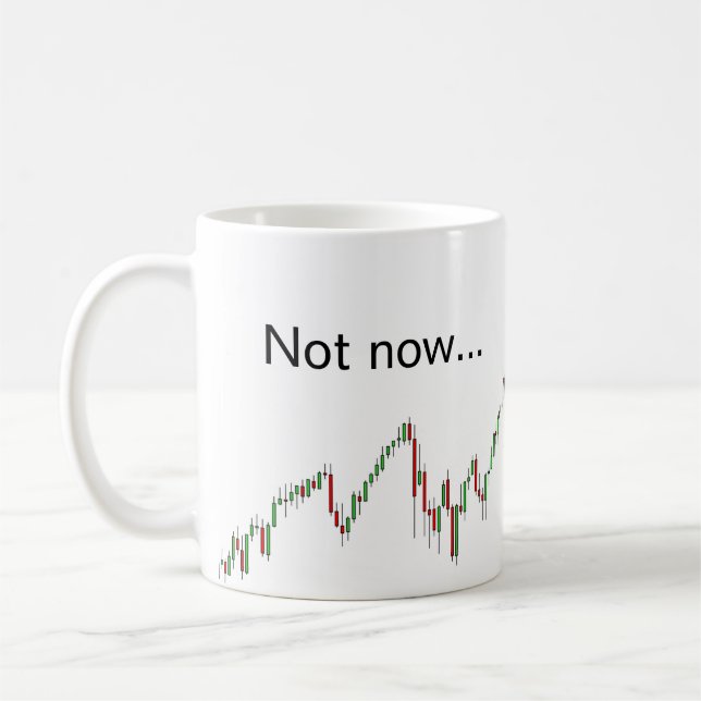 Nicht jetzt... Ich handele - die Tasse des Händler (Links)