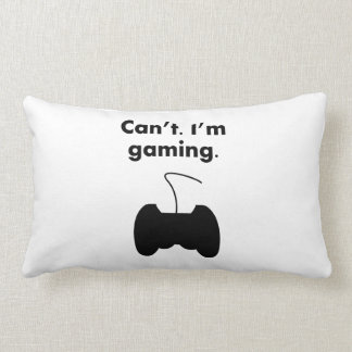 Nicht kann ich bin Spiel Lendenkissen