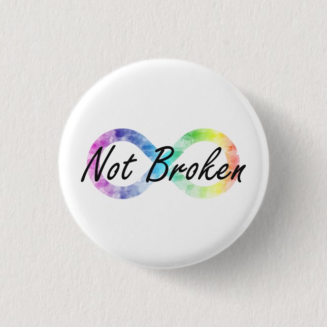 Nicht kaputt button (Vorderseite)