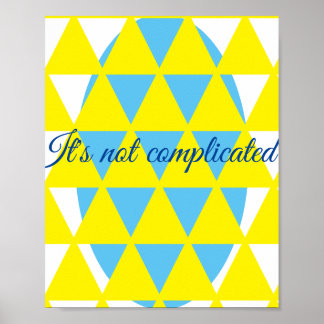 Nicht kompliziert poster
