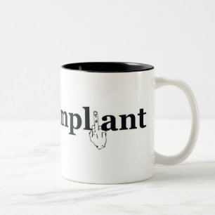Nicht-Konforme große ole Tasse