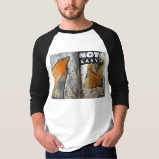 Nicht leicht auf Baseballhemd lange Ärmel T-Shirt
