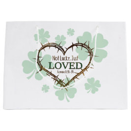 NICHT LUCKY NUR LIEBTE Christlichen St. Patrick's  Große Geschenktüte