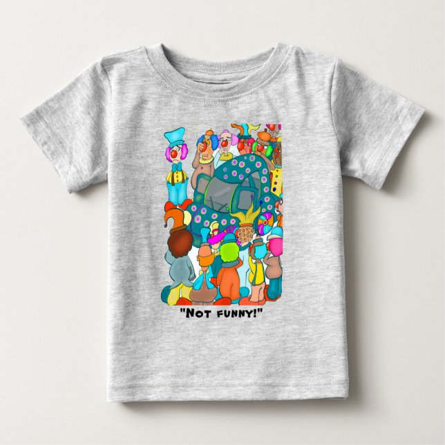 Nicht lustig! Baby Boy T - Shirt (Vorderseite)