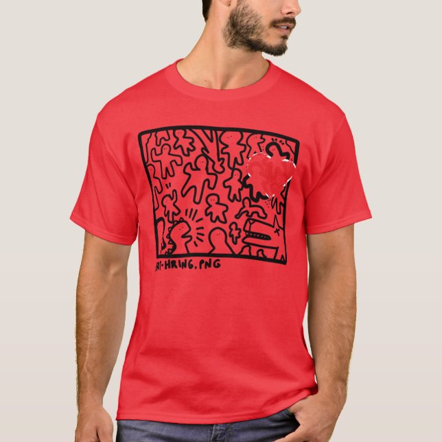 Nicht lustig T-Shirt (Vorderseite)