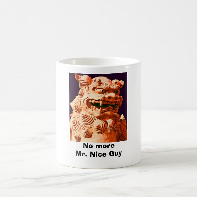 Nicht mehr Herr Nice Guy Kaffeetasse (Mittel)
