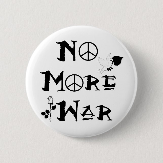 Nicht mehr Krieg Button (Vorderseite)