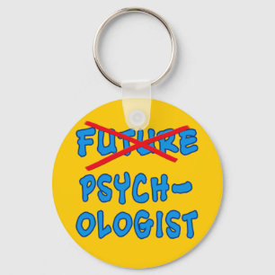Nicht mehr zukünftiger Psychologe Schlüsselanhänger