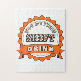 Nicht mein erster Schicht Drink — Puzzle
