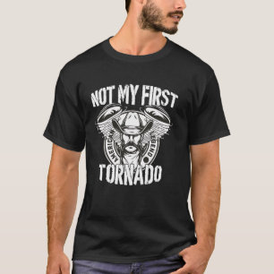Nicht mein erster Tornadeo Lustiger Tornado Chaser T-Shirt