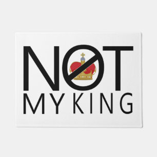 Nicht mein König Fußmatte