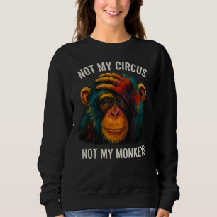 NICHT MEIN MONKEYS SWEATSHIRT