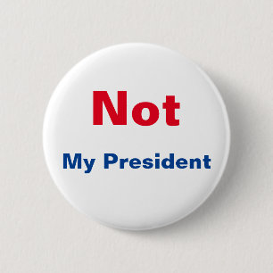 Nicht mein Präsident Button