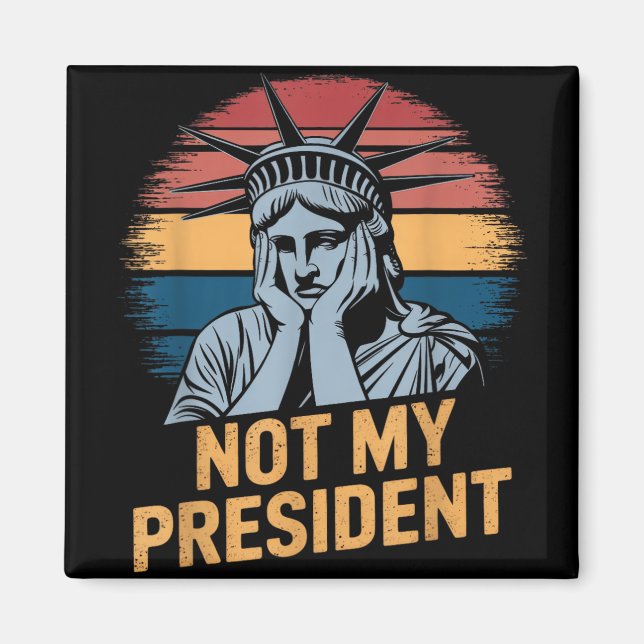 Nicht mein Präsident impeach Trump widersteht Anti Magnet (Vorne)