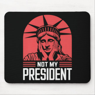 Nicht mein Präsident impeach Trump widersteht Anti Mousepad