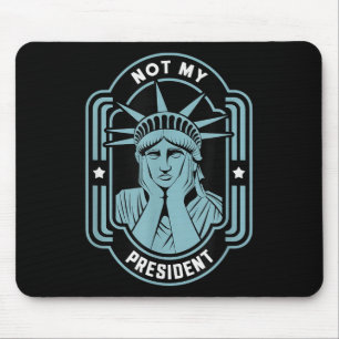 Nicht mein Präsident impeach Trump widersteht Anti Mousepad