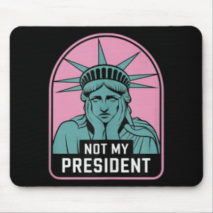 Nicht mein Präsident impeach Trump widersteht Anti Mousepad