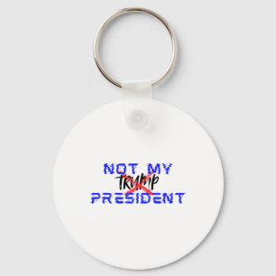 Nicht mein Präsident (Nein zu Facismus sagen) Schlüsselanhänger