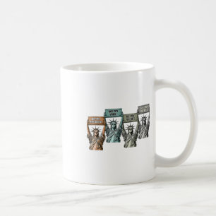Nicht mein Präsident, nicht meine Stimme, nicht me Kaffeetasse