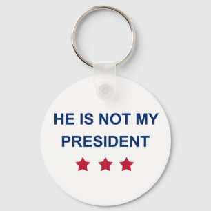 Nicht mein Präsident Schlüsselanhänger