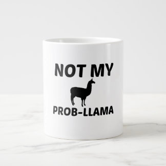 NICHT MEIN PROB LLAMA Jumbo-Tasse