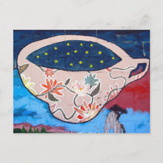 Nicht mein Teebecher Postkarte