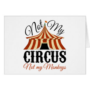 Nicht mein Zirkus - nicht meine Affen
