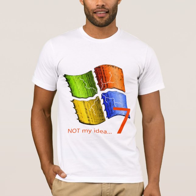 NICHT meine Idee T-Shirt (Vorderseite)