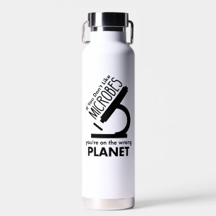 Nicht Mikroben, die man auf dem falschen Planeten Trinkflasche