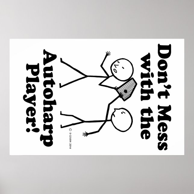 Nicht mit dem Autoharp-Player verwechseln Poster (Vorne)