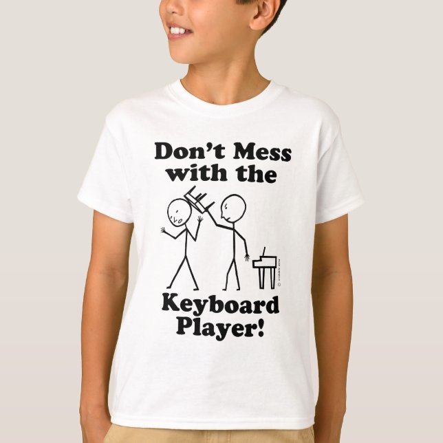 Nicht mit dem Keyboard-Player verwechseln T-Shirt (Vorderseite)