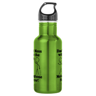 Nicht mit dem Mellophone-Player durcheinander brin Edelstahlflasche