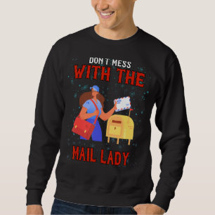 Nicht mit dem sarkastischen Spaß "Lady Lady" durch Sweatshirt