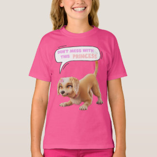 Nicht mit dieser Prinzessin durcheinander bringen T-Shirt
