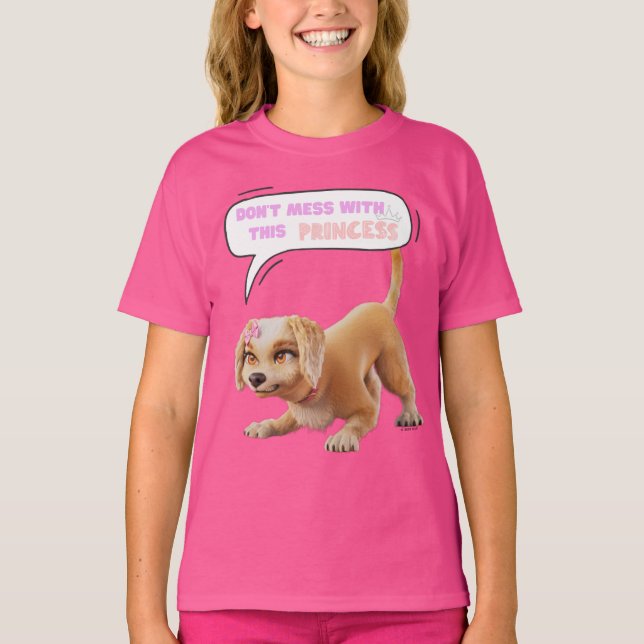 Nicht mit dieser Prinzessin durcheinander bringen T-Shirt (Vorderseite)
