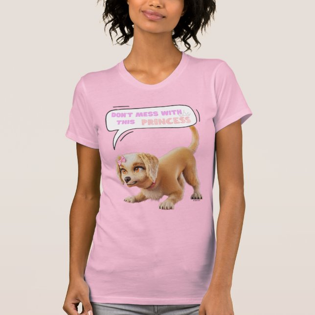 Nicht mit dieser Prinzessin durcheinander bringen T-Shirt (Vorderseite)