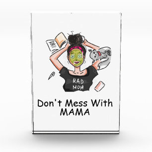Nicht mit Mama durcheinander bringen Fotoblock