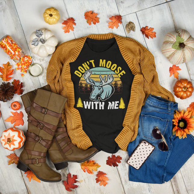 Nicht mit meinem Shirt vermähen, lustiger Elch (Von Creator hochgeladen)