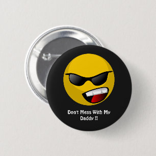nicht mit meinen Papa-Patches-Knöpfen durcheinande Button