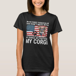 Nicht mit meiner Familienfreiheit korgi verwechsel T-Shirt