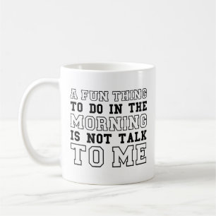 Nicht mit mir reden kaffeetasse