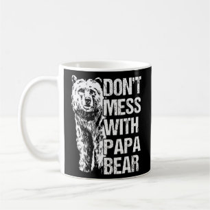 nicht mit Papa-Bär durcheinander bringen Kaffeetasse