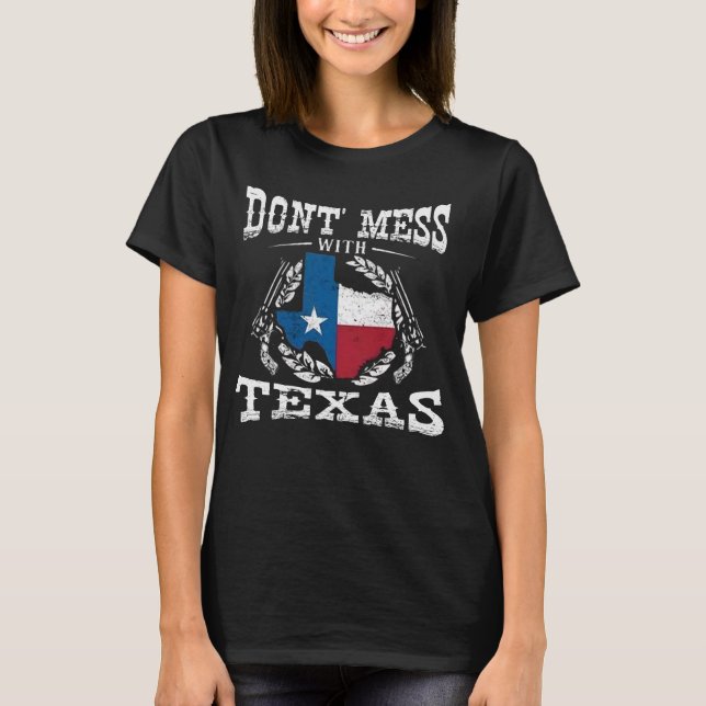 Nicht mit Texas-T - Shirt durcheinander bringen (Vorderseite)