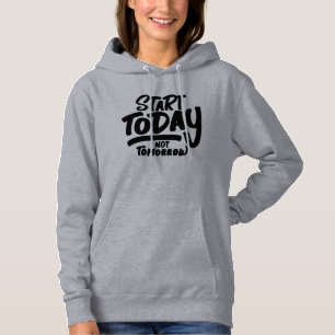 nicht morgen hoodie