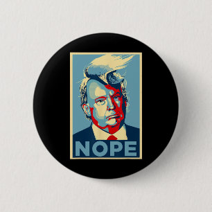 Nicht nochmal lustiger Trump 2024 Button