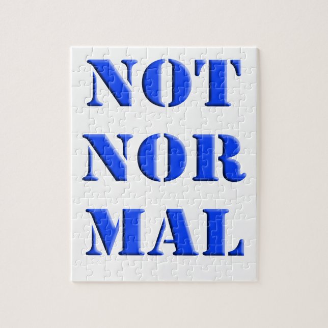 Nicht normal (Vertikal)