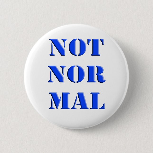 Nicht normal button (Vorderseite)
